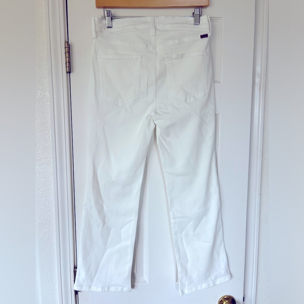 NWOT AYR The Pop In Salt Water Straight Ankle Jeans Size 30 - Picture 7 of 13